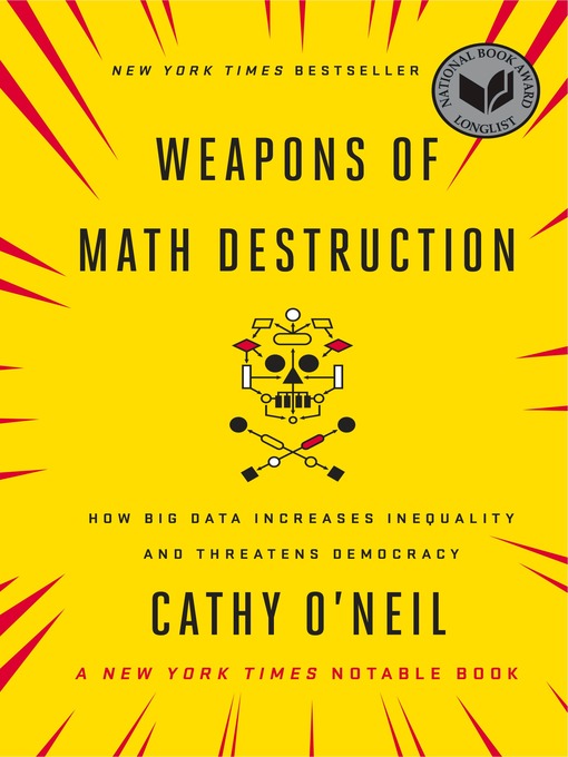 Upplýsingar um Weapons of Math Destruction eftir Cathy O'Neil - Til útláns